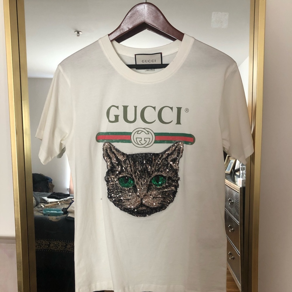 Gucci mystic cat T-shirt